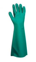 Premium Green Nitrile, 22 Mil Gloves, 18" Length