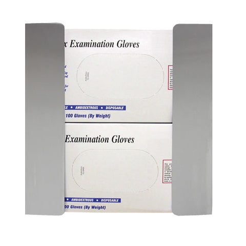 Stainless Steel Glove Box Holder (Double)/Two Per Pack