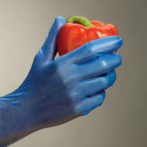 Vinyl Industrial/Food Grade Gloves (blue)